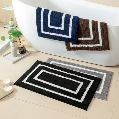 Bath Mat Ultra-Soft Absorbent Non-Slip Backing