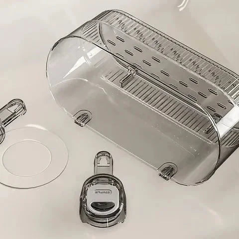 Bathroom Shelf Suction Cup Tool-Free Repositionable Without Wall Damage