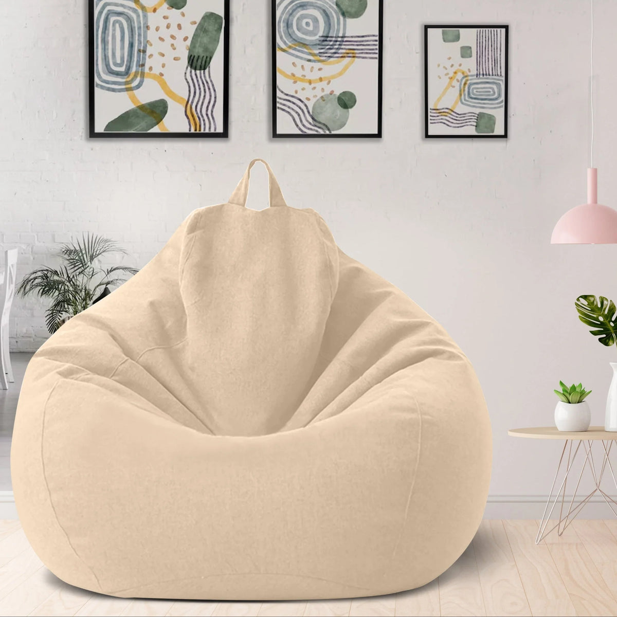 Bean Bag Cover Ergonomic Premium Polyester Removable & Washable