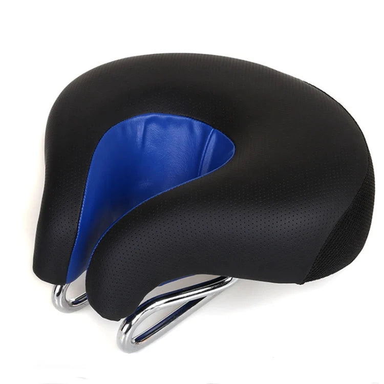 Bike Saddle Noseless Thick Padded & Shock-Absorbing