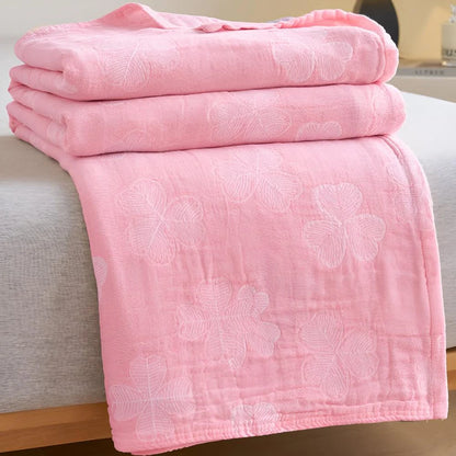 Blanket Organic Cotton Three-Layer Gauze