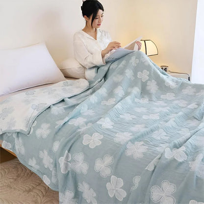 Blanket Organic Cotton Three-Layer Gauze