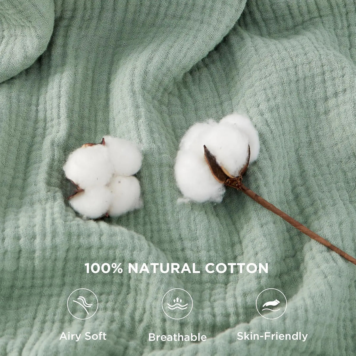 Blanket Six-Layer Muslin 100% Cotton
