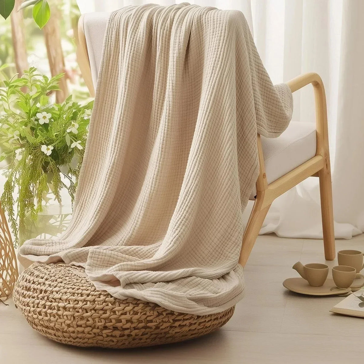 Blanket Six-Layer Muslin 100% Cotton