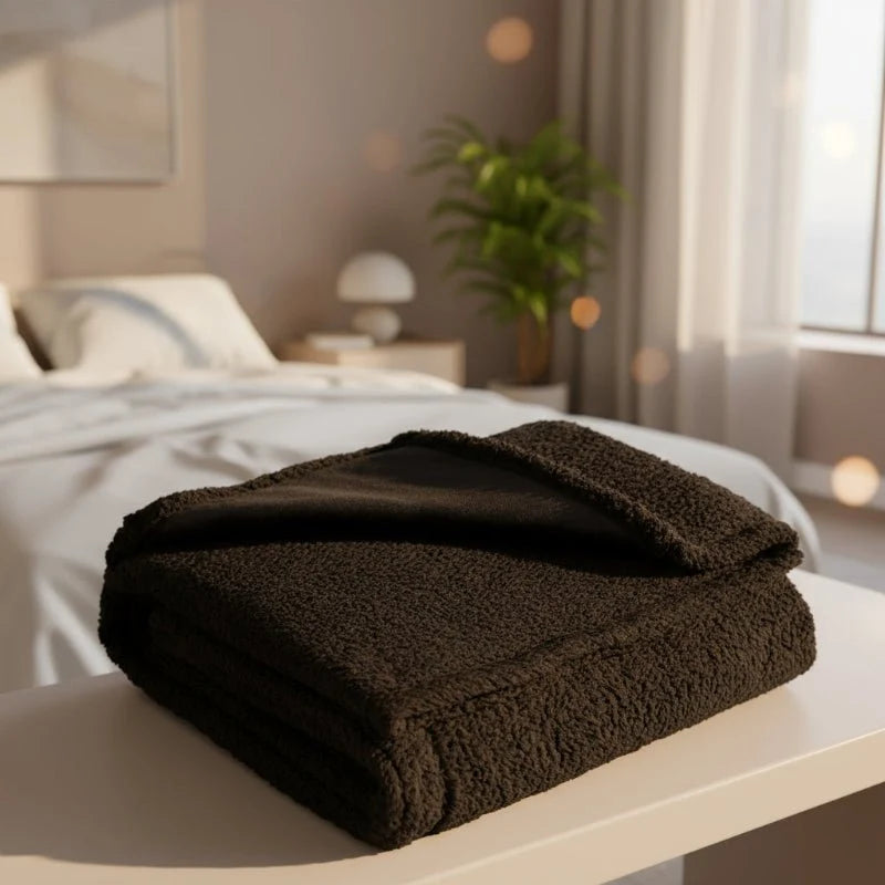 Blanket Waterproof Soft Fleece Machine-Washable