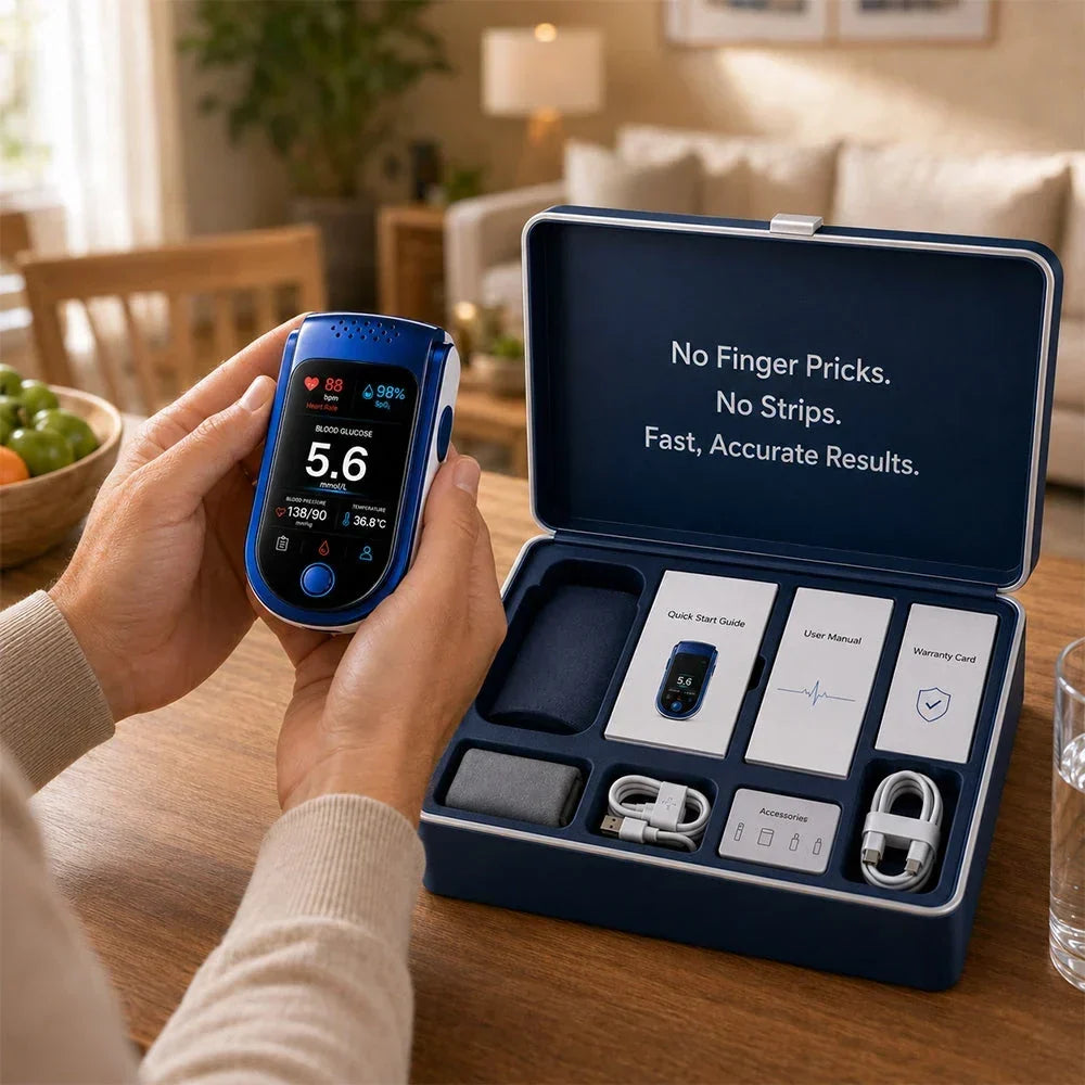 Blood Glucose Monitor Non-Invasive Laser Scan