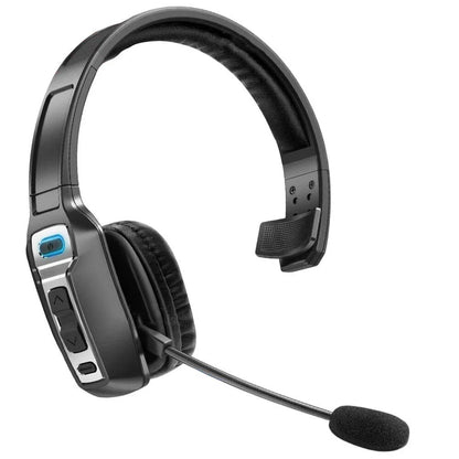 Bluetooth Headset Noise-Cancelling Boom Microphone 35-Hour Talk Time