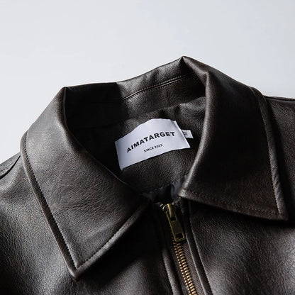 Bomber Jacket Boxy Fit Full-Length Zip Ribbed Cuffs & Hem