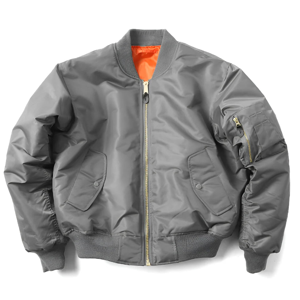 Bomber Jacket Polyester Exterior & Soft Lining