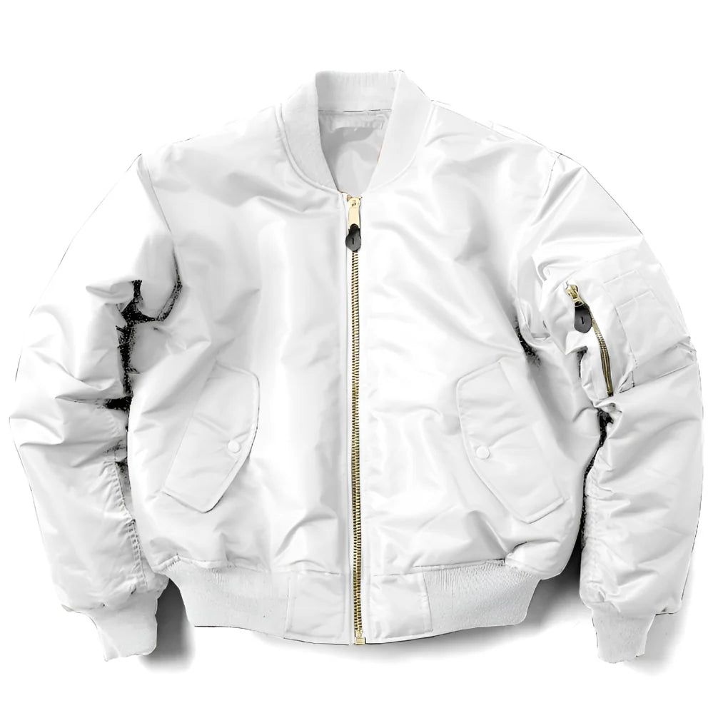 Bomber Jacket Polyester Exterior & Soft Lining