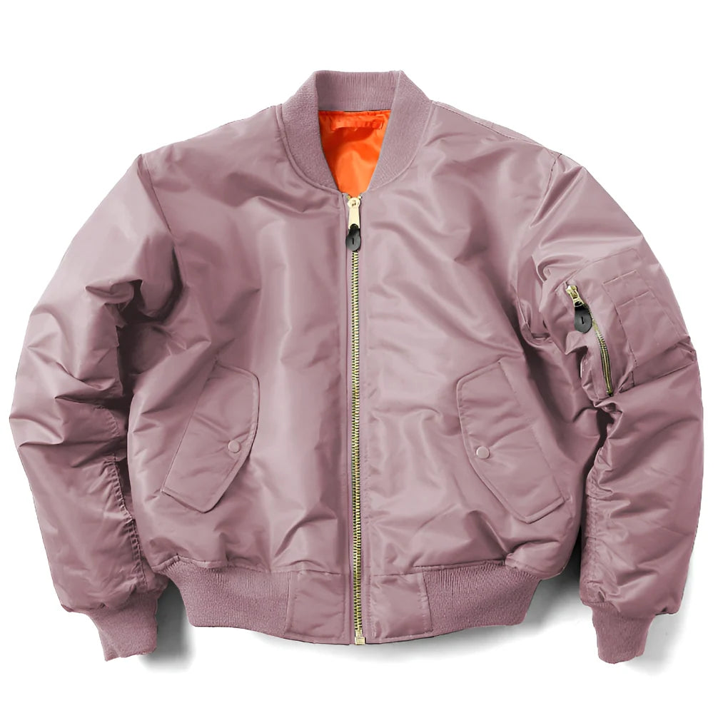 Bomber Jacket Polyester Exterior & Soft Lining
