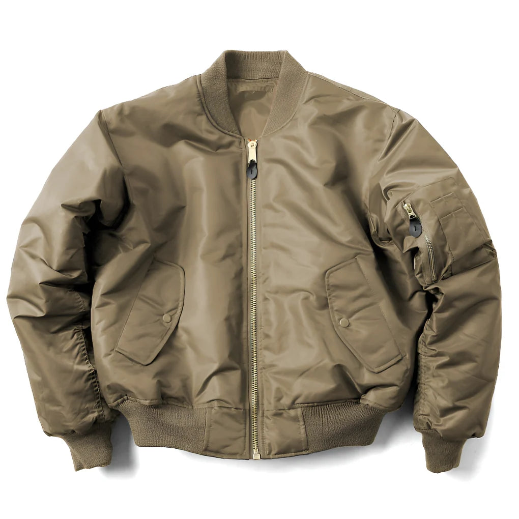 Bomber Jacket Polyester Shell & Soft Lining