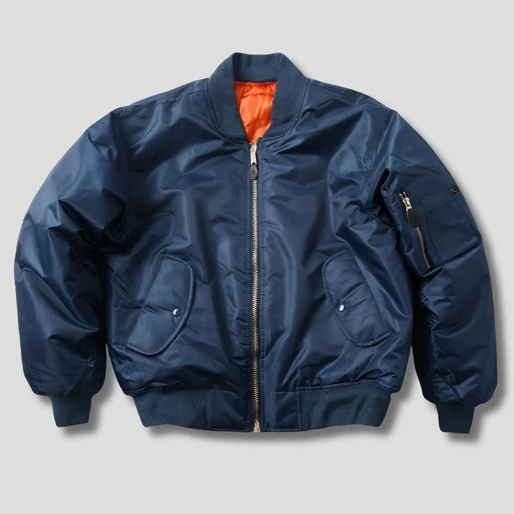 Bomber Jacket Polyester Shell & Soft Lining