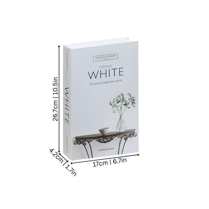 Book Storage Box Decorative Hidden Compartment