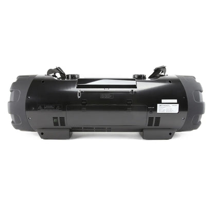 Boombox 60W Dual Subwoofers Bluetooth CD Player