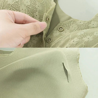 Bra Front Closure Wire-Free Soft Support