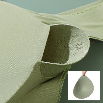 Bra Front Closure Wire-Free Soft Support