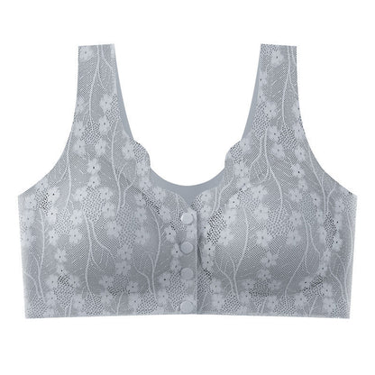 Bra Front Closure Wire-Free Soft Support