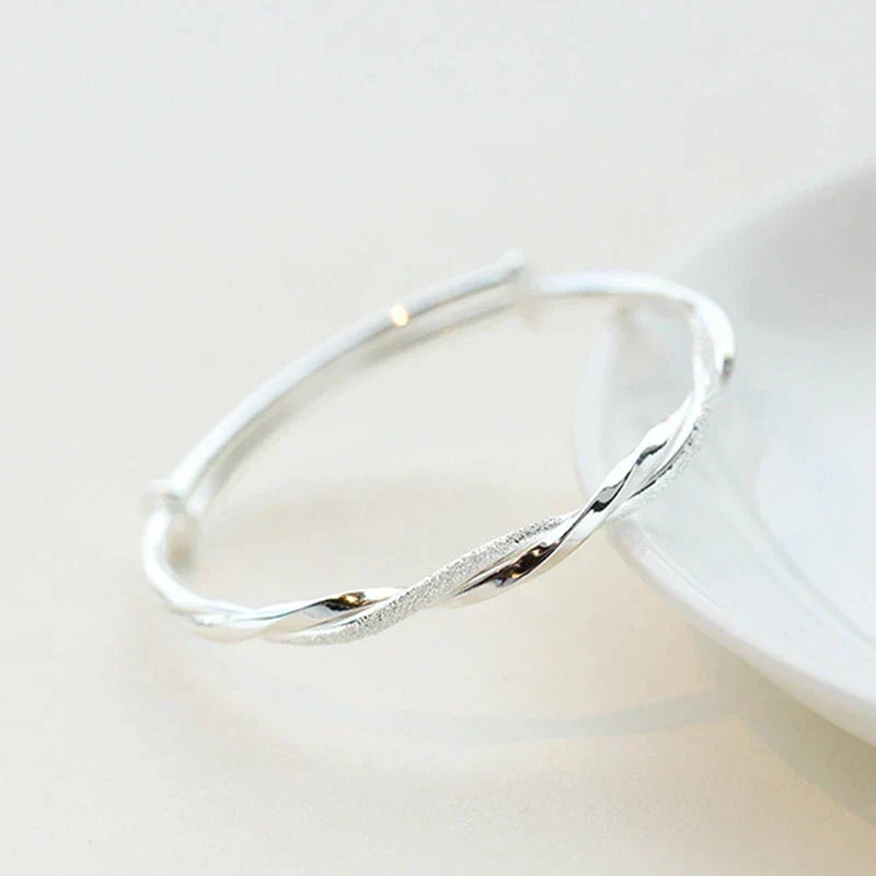 Bracelet 925 Sterling Silver Filigree Adjustable Length
