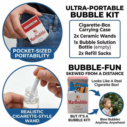 Bubble Blower Smoke-Like Effect Refill Kit