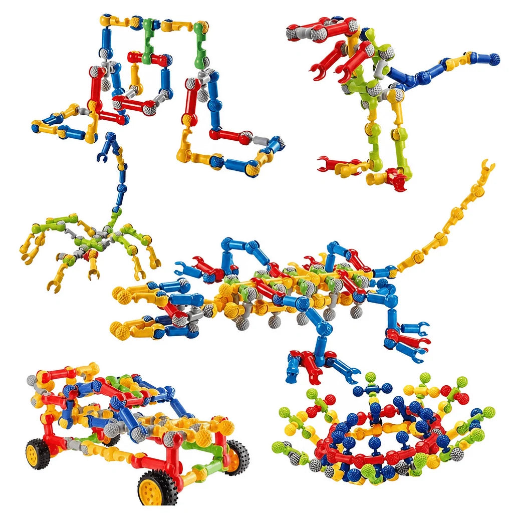 Building Blocks Large Interlocking Open-Ended Creative Play