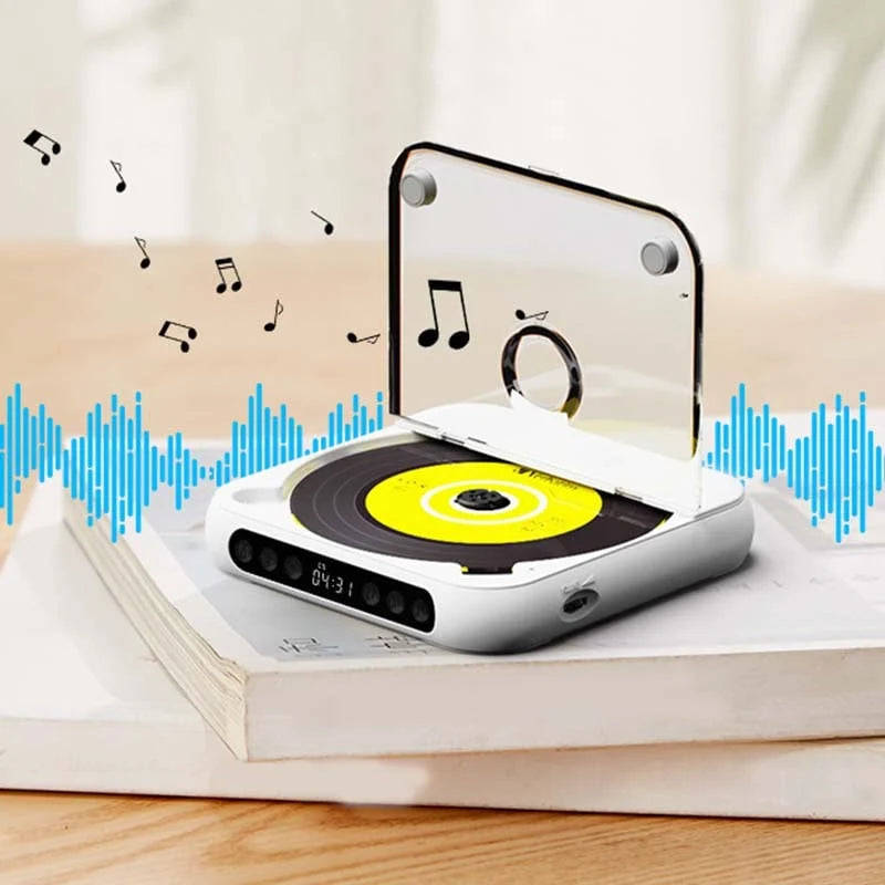 CD Player Portable Bluetooth Hi-Fi Sound