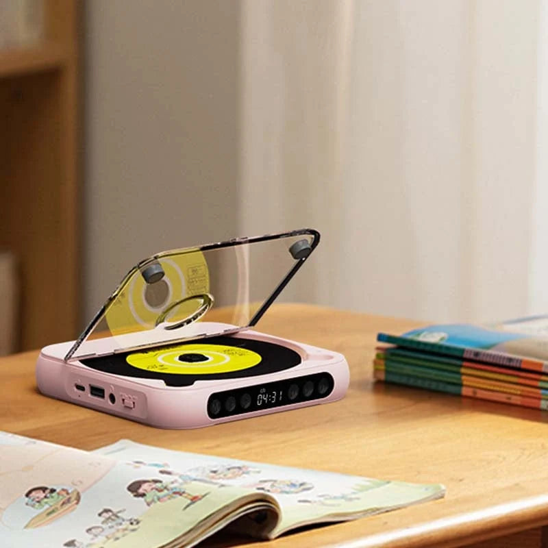 CD Player Portable Bluetooth Hi-Fi Sound