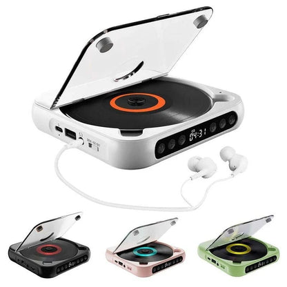 CD Player Portable Bluetooth Hi-Fi Sound