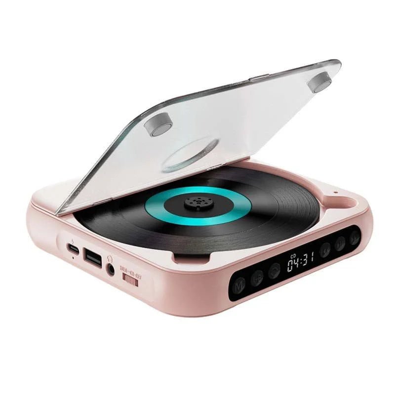 CD Player Portable Bluetooth Hi-Fi Sound