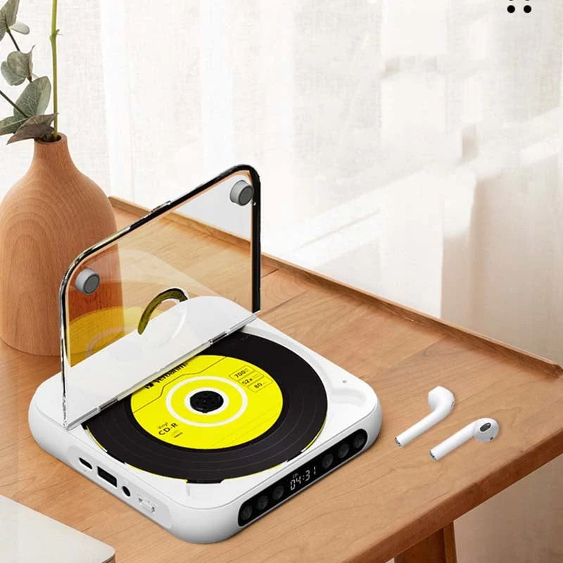 CD Player Portable Bluetooth Hi-Fi Sound