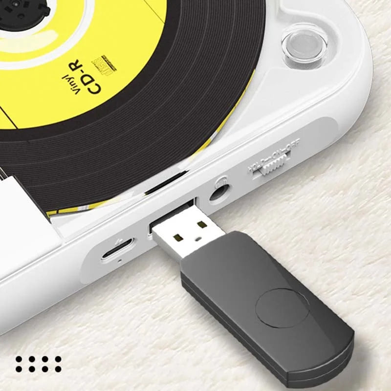 CD Player Portable Bluetooth Hi-Fi Sound