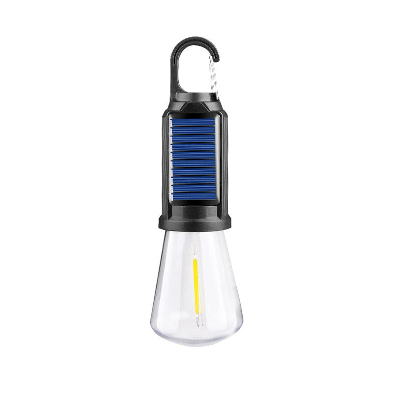 Camping Lantern Solar & USB Rechargeable Adjustable Brightness