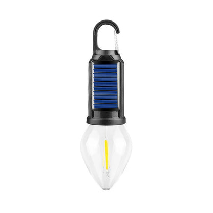 Camping Lantern Solar & USB Rechargeable Adjustable Brightness