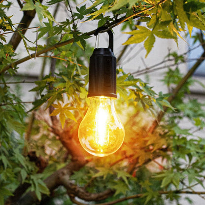 Camping Lantern Solar & USB Rechargeable Adjustable Brightness