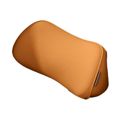 Car Backrest Cushion Ergonomic Breathable Non-Slip Base & Reinforced Hooks