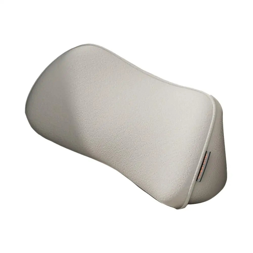 Car Backrest Cushion Ergonomic Lumbar Support Breathable Non-Slip Base