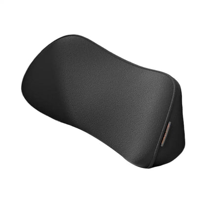 Car Backrest Cushion Ergonomic Lumbar Support Breathable Non-Slip Base