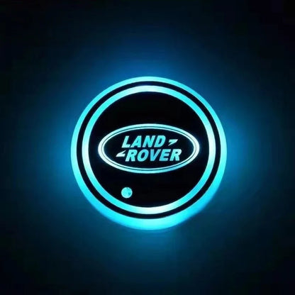 Car Coaster Set Multicolor LED Motion Activated USB Rechargeable