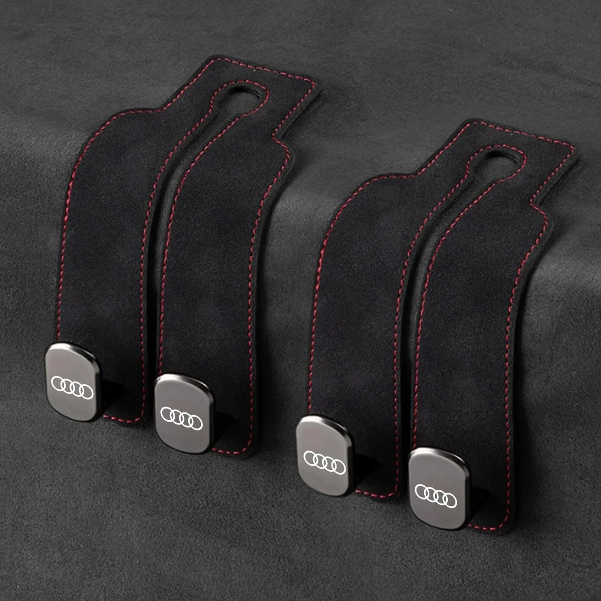 Car Headrest Hooks Double Hook Design 30 lb Capacity Set of 2