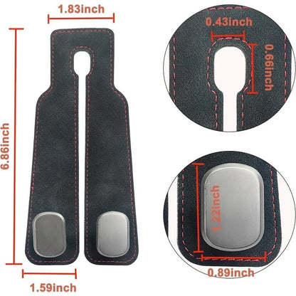Car Headrest Hooks Double Hook Design 30 lb Capacity Set of 2