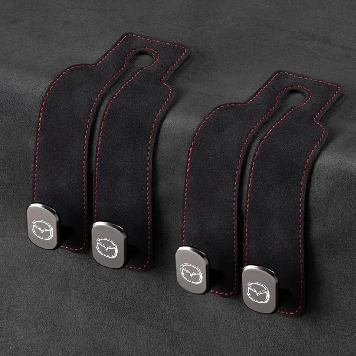 Car Headrest Hooks Double Hook Design 30 lb Capacity Set of 2