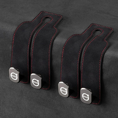 Car Headrest Hooks Double Hook Design 30 lb Capacity Set of 2