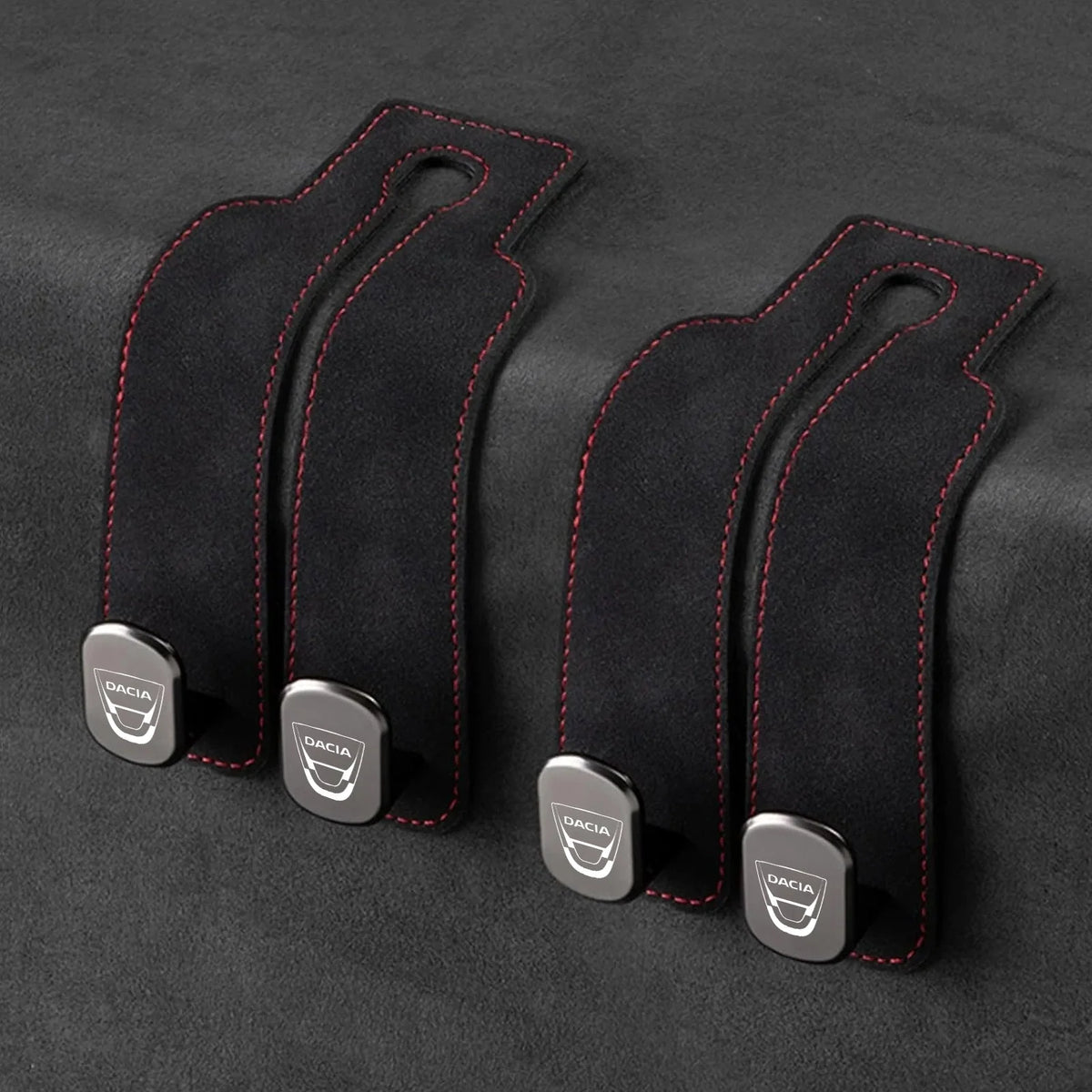 Car Headrest Hooks Double Hook Design 30 lb Capacity Set of 2