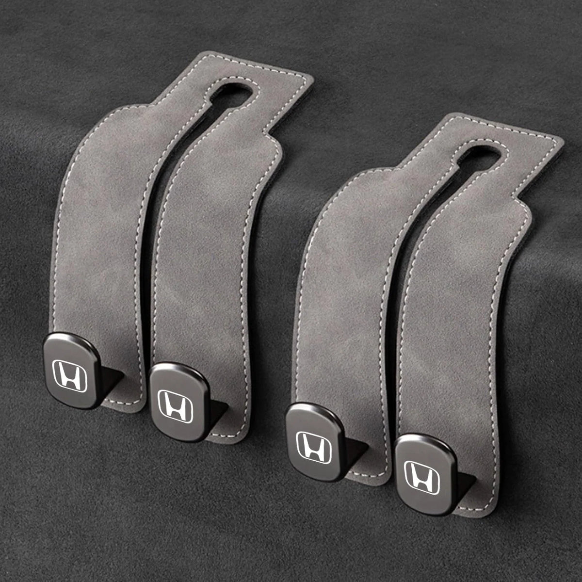 Car Headrest Hooks Double Hook Design 30 lb Capacity Set of 2