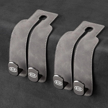 Car Headrest Hooks Double Hook Design 30 lb Capacity Set of 2