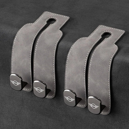Car Headrest Hooks Double Hook Design 30 lb Capacity Set of 2