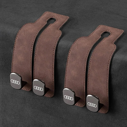 Car Headrest Hooks Double Hook Design 30 lb Capacity Set of 2