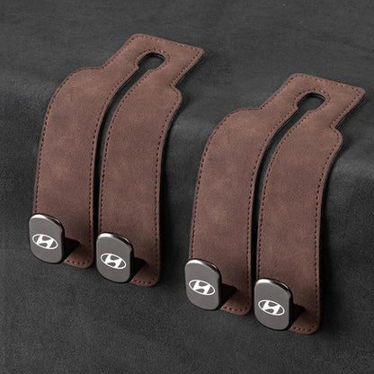 Car Headrest Hooks Double Hook Design 30 lb Capacity Set of 2
