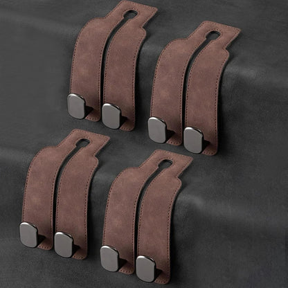 Car Headrest Hooks Double Hook Design 30 lb Capacity Set of 2