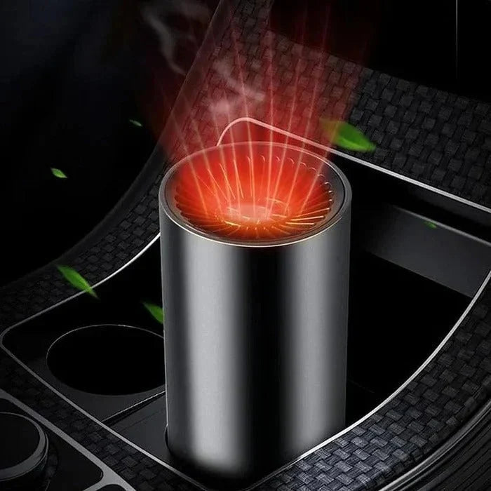 Car Heater Instant Defrost 12V Cup Holder Mount